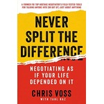 Cover of Never Split the Difference by Chris Voss & Tahl Raz
